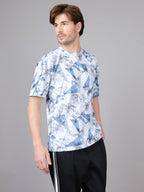 Blue t-shirt for men - MavinClub Crazybee