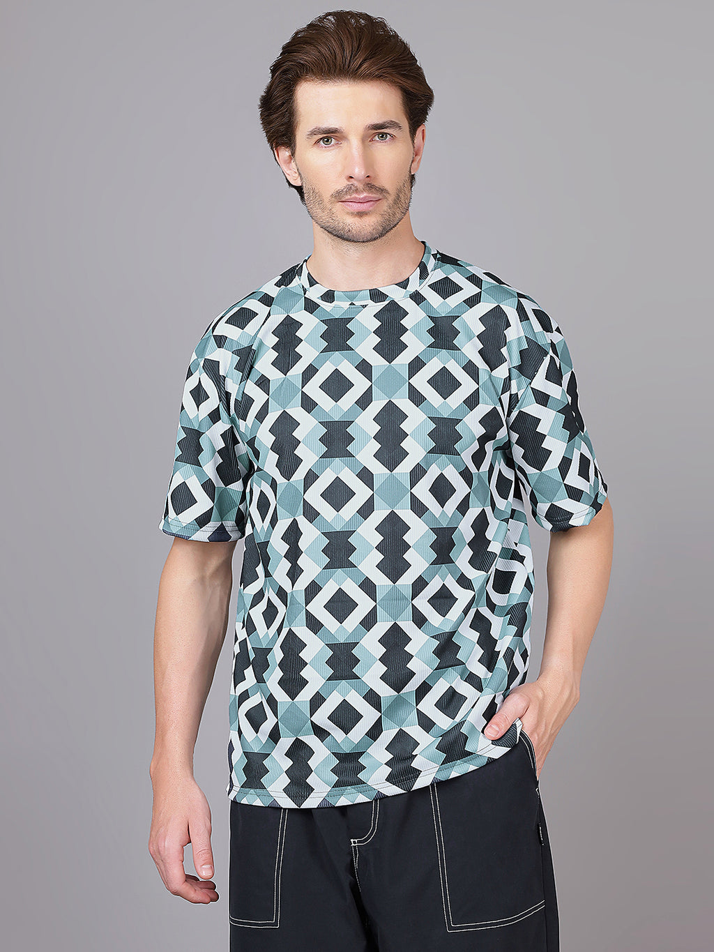Blue, Teal, Navy t-shirt for men - MavinClub Crazybee