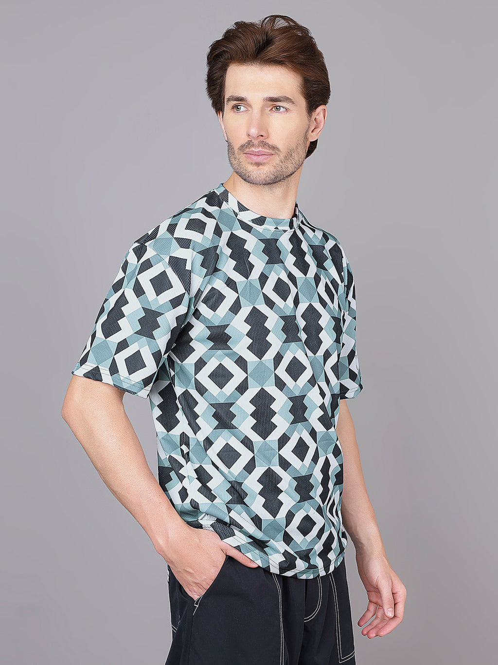 Blue, Teal, Navy t-shirt for men - MavinClub Crazybee