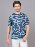 Grey, Navy t-shirt for men - MavinClub Crazybee