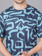 Grey, Navy t-shirt for men - MavinClub Crazybee