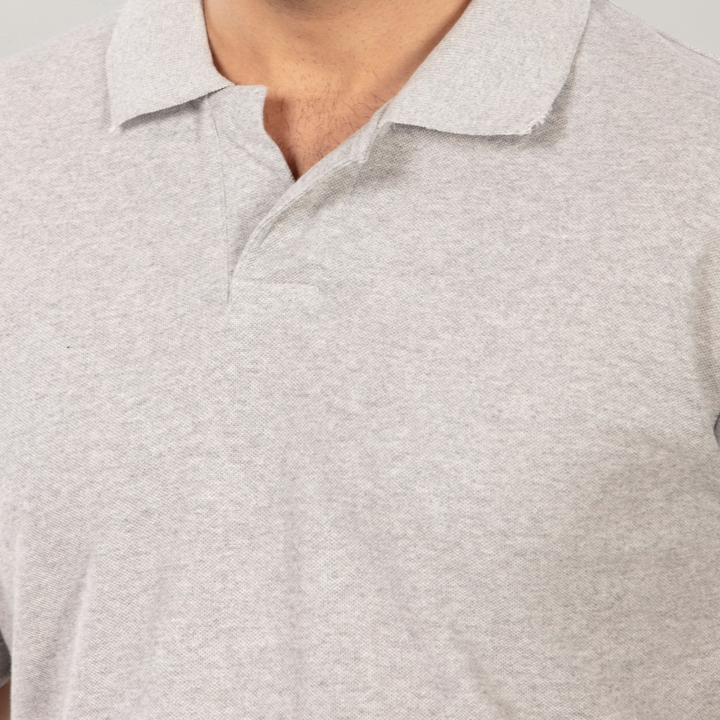 Pack Of 2 Polo-(Black & Light Grey)
