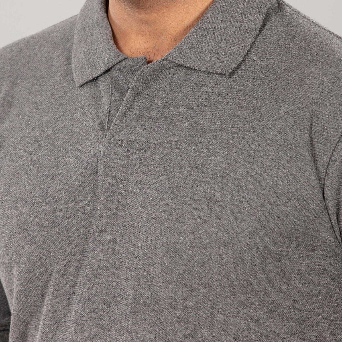 Pack of 2 Polo Tshirts (Off White & Dark Grey)
