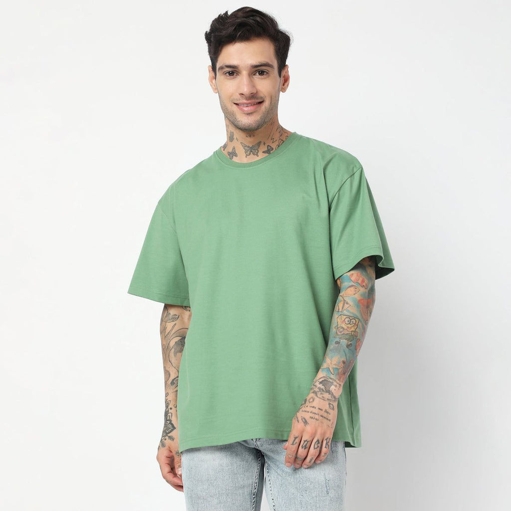 Green t-shirt for men - MavinClub Crazybee