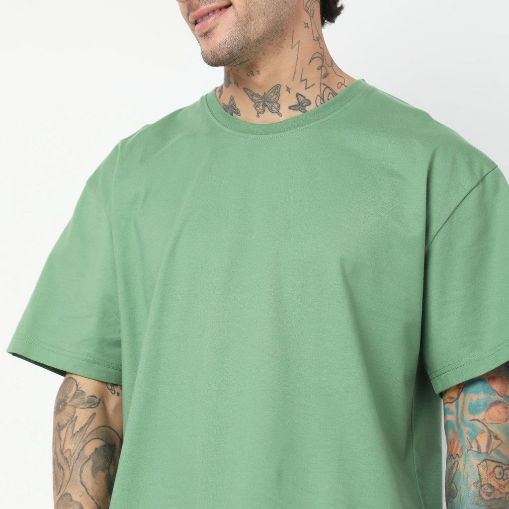 Green t-shirt for men - MavinClub Crazybee