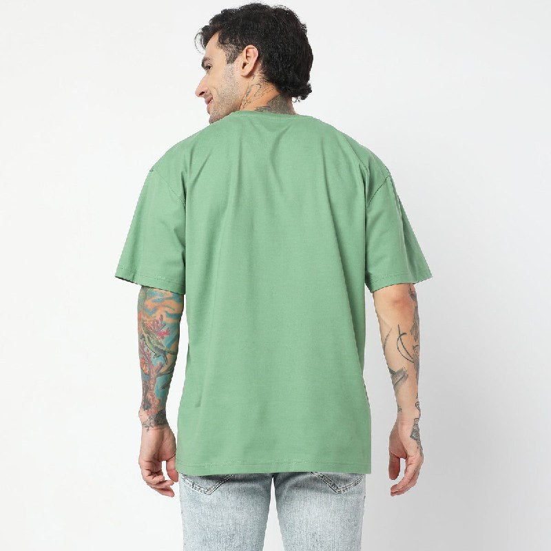 Green t-shirt for men - MavinClub Crazybee