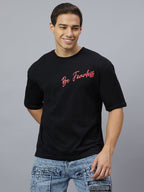 Black t-shirt for men - MavinClub Crazybee