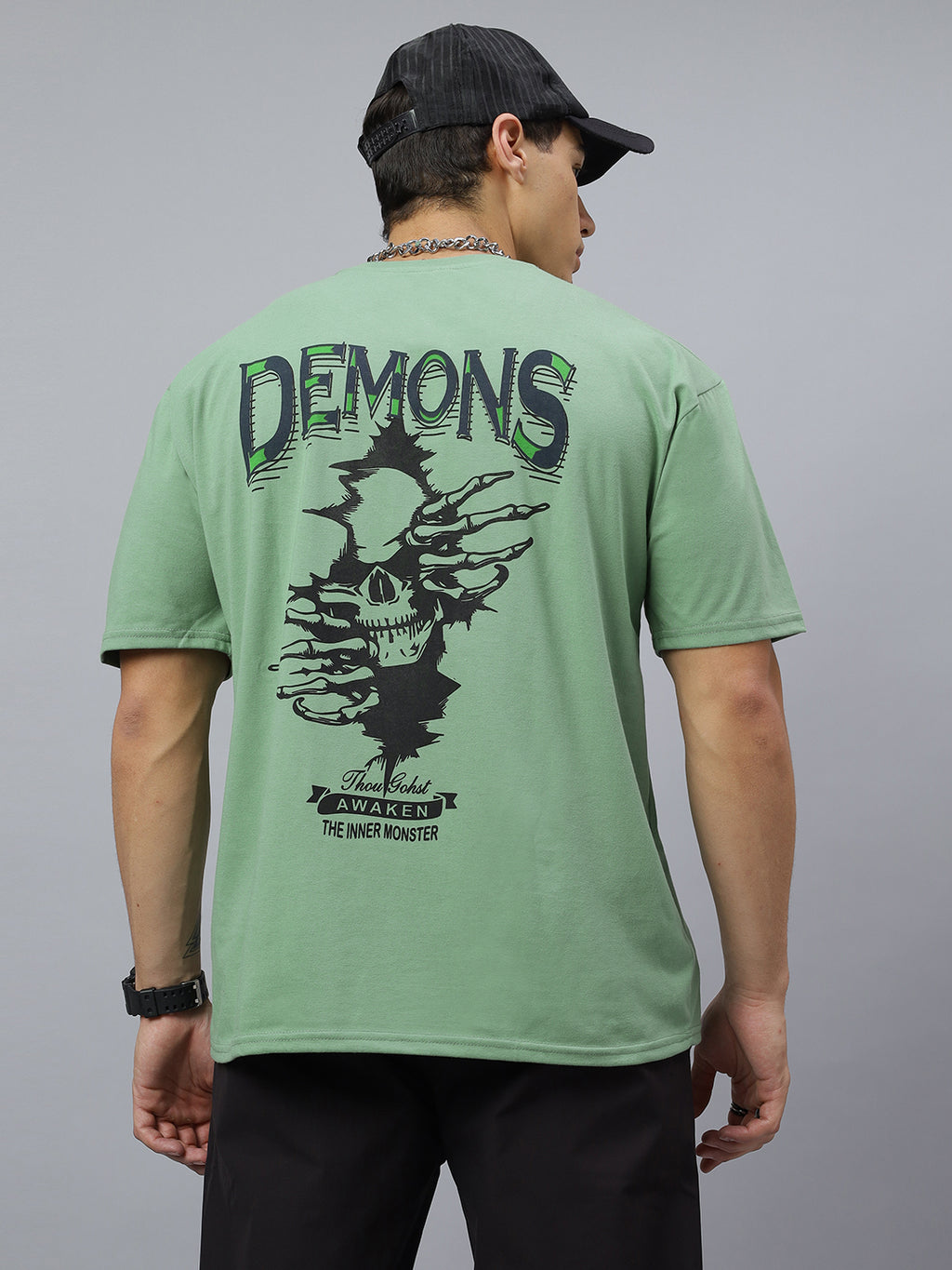 backprint t-shirt for men - MavinClub