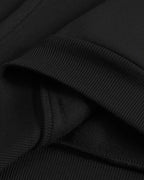 Crazybee<> Zipper BLACK Hoodie
