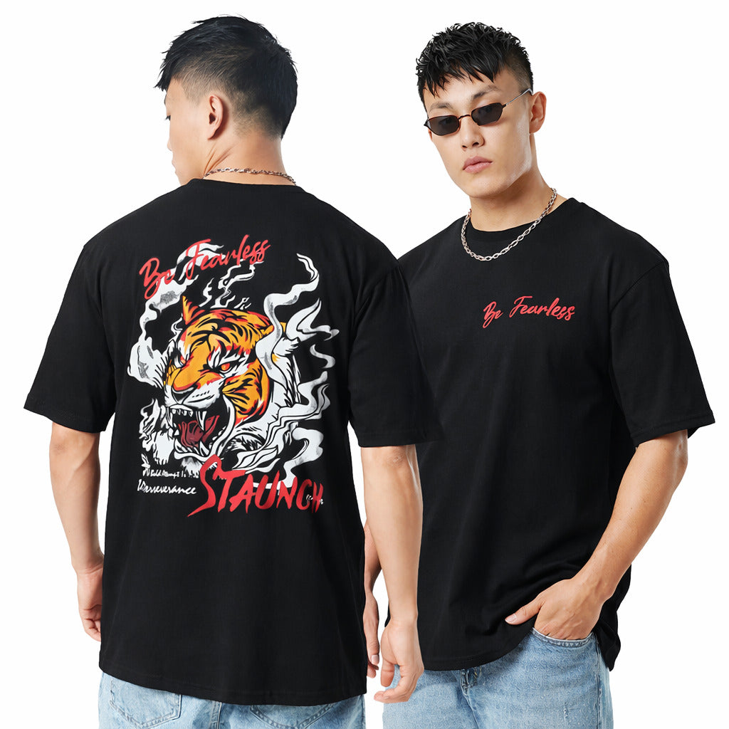 Pack of 2 Black t-shirts combo for men - MavinClub