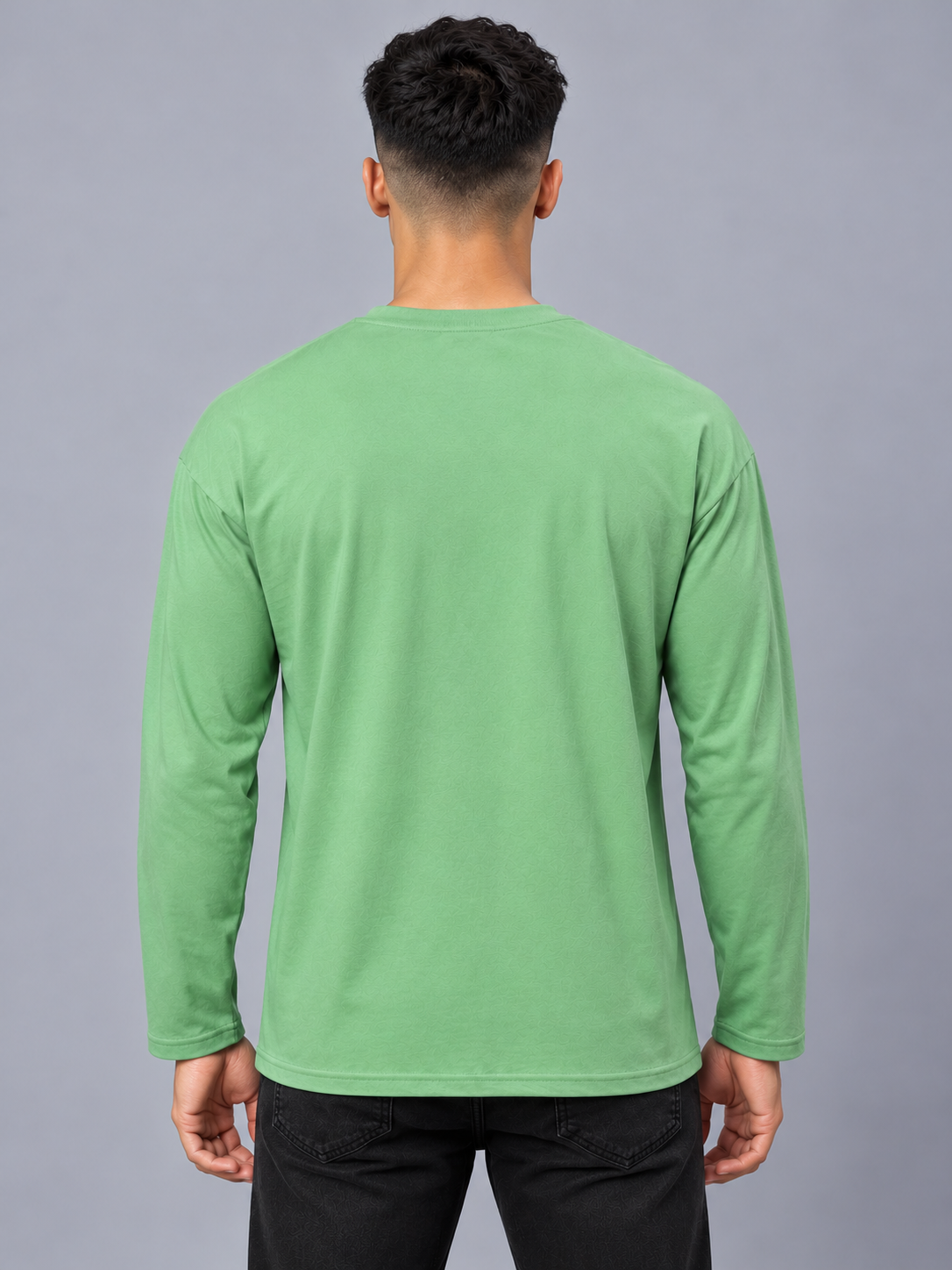 CRAZYBEE || Full Sleeve Tshirt -Pista