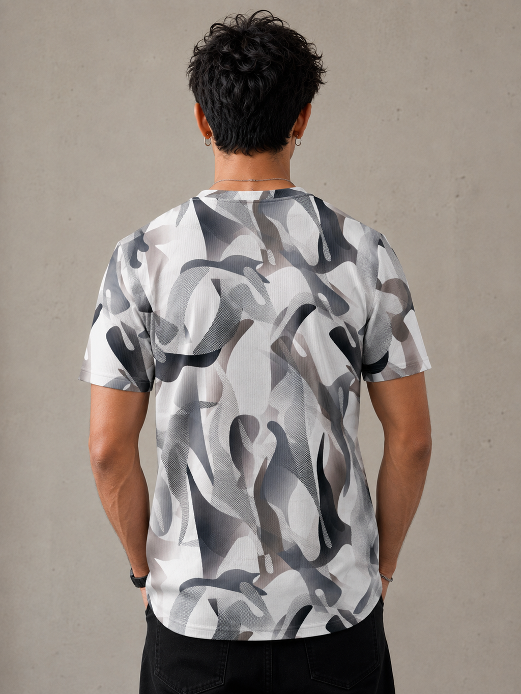 PO2 Cotton Rib <>  + BLUE Retro Blocks + GREEN FLAME