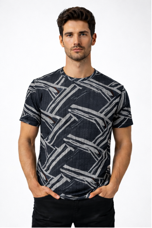 Grey t-shirt for men - MavinClub Crazybee