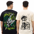 Pack of 2 Off White, White t-shirts combo for men - MavinClub