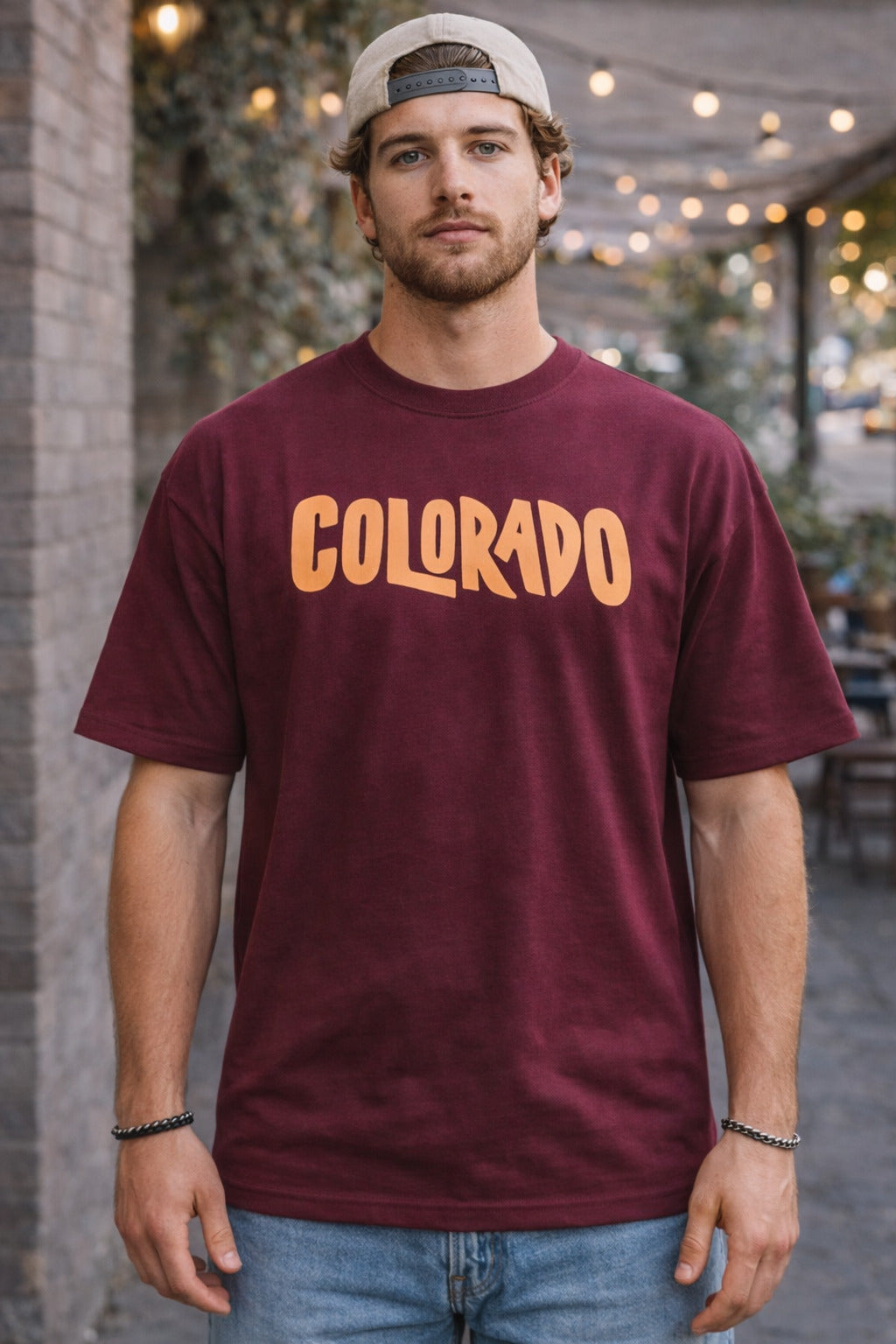 Maroon t-shirt for men - MavinClub Crazybee