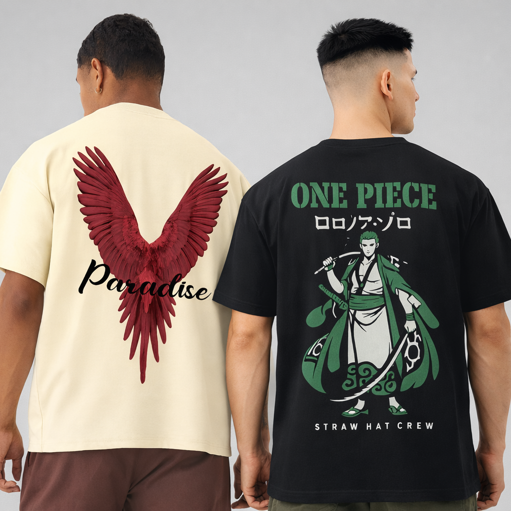 Pack of 2 t-shirts combo for men - MavinClub