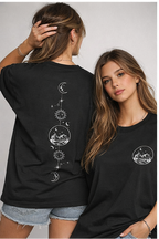 Black backprint t-shirt for men - MavinClub