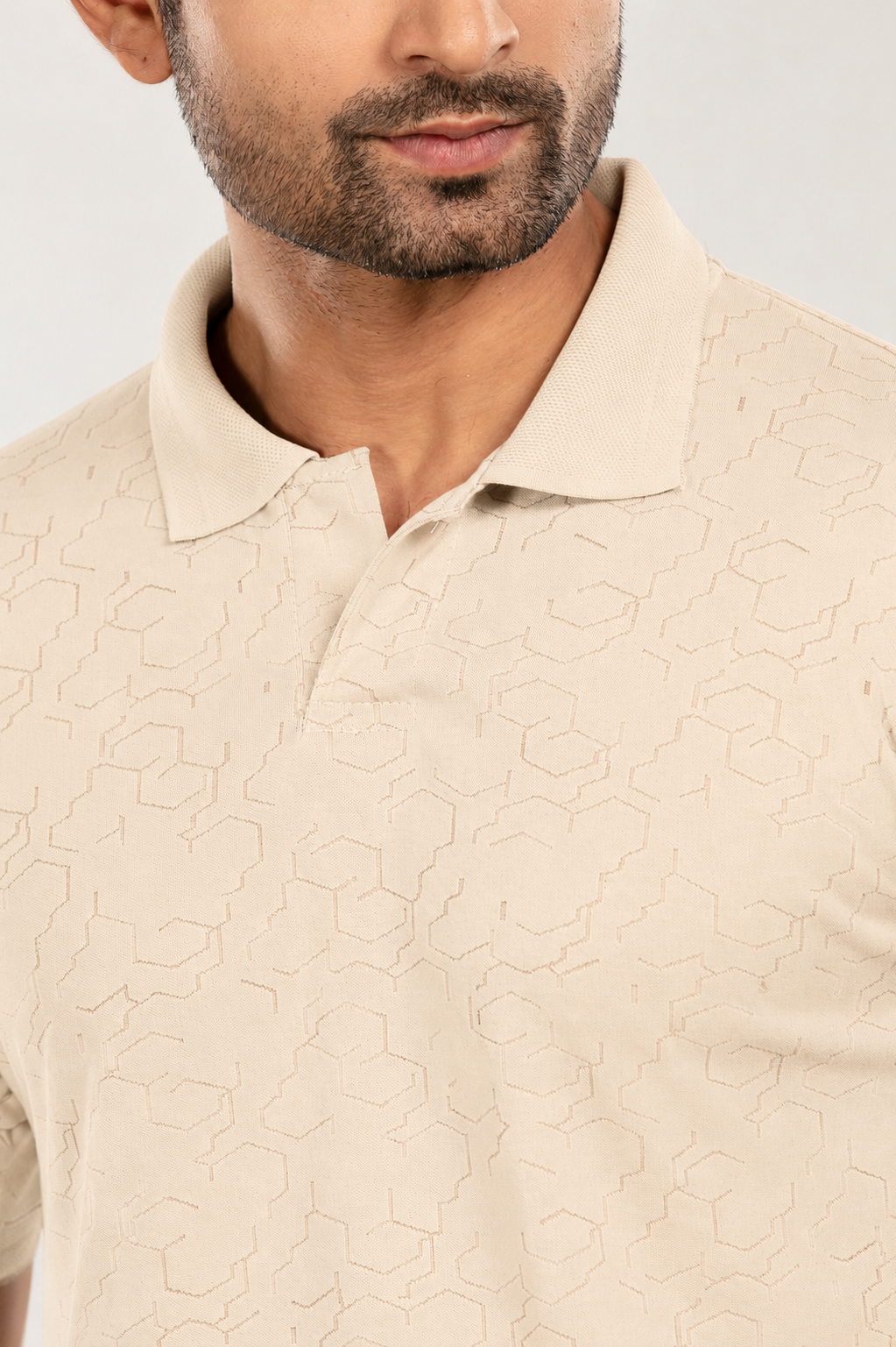 CrazyBee <> Hex_off White _Polo