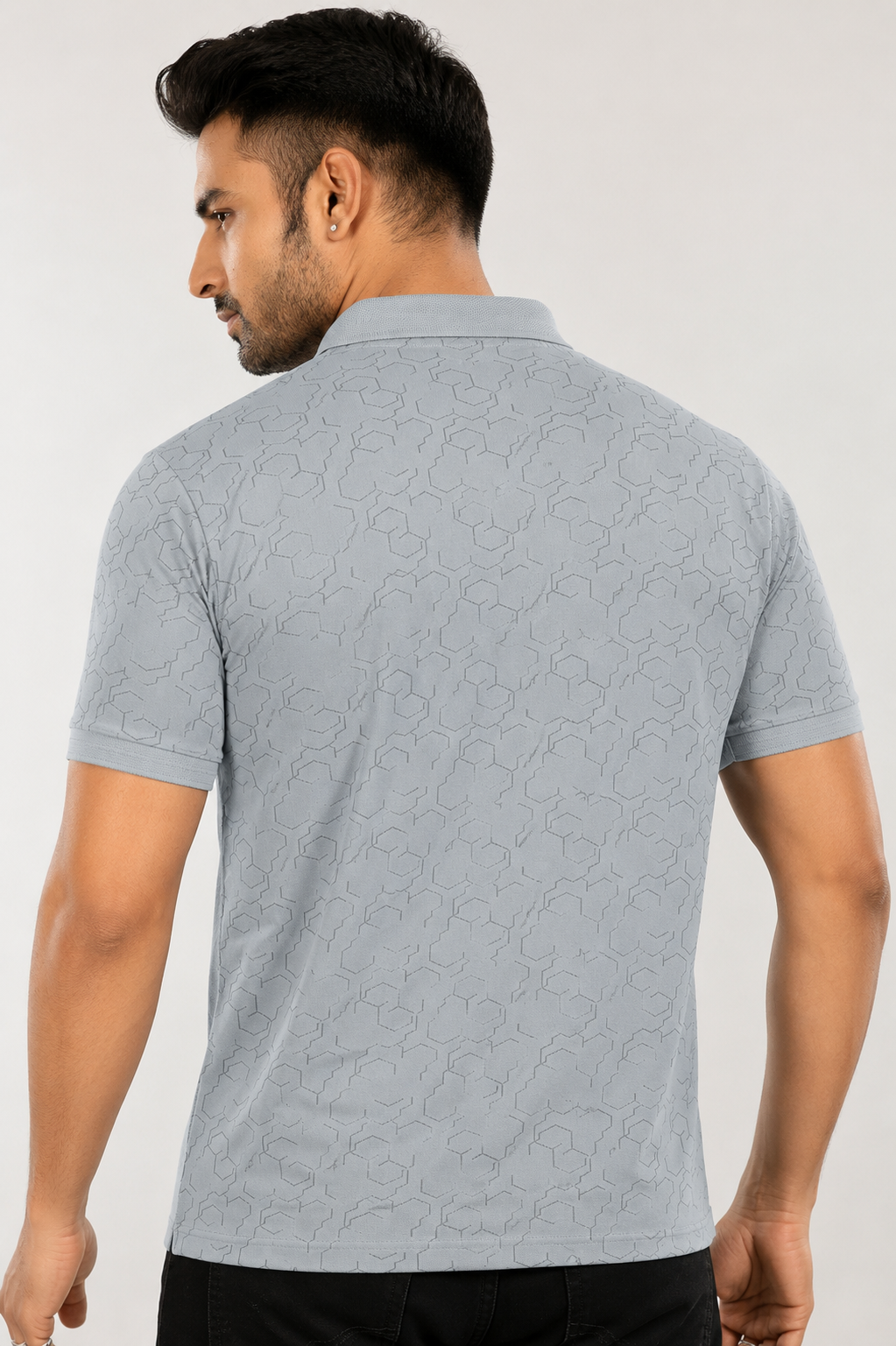 Crazybee <> Hex_Grey_Polo