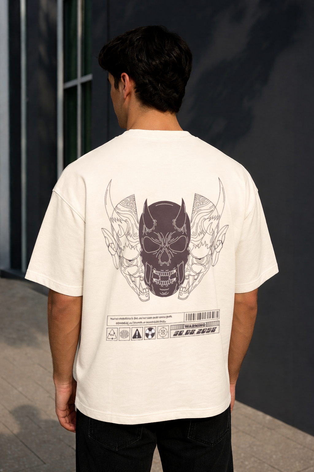 Egg White, White t-shirt for men - MavinClub Crazybee
