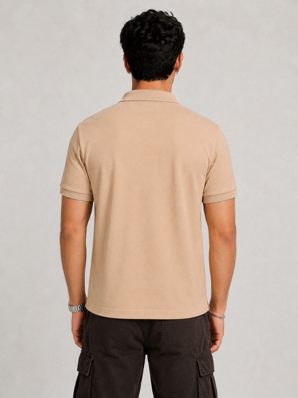 CRAZYBEE <>Polo_Beige
