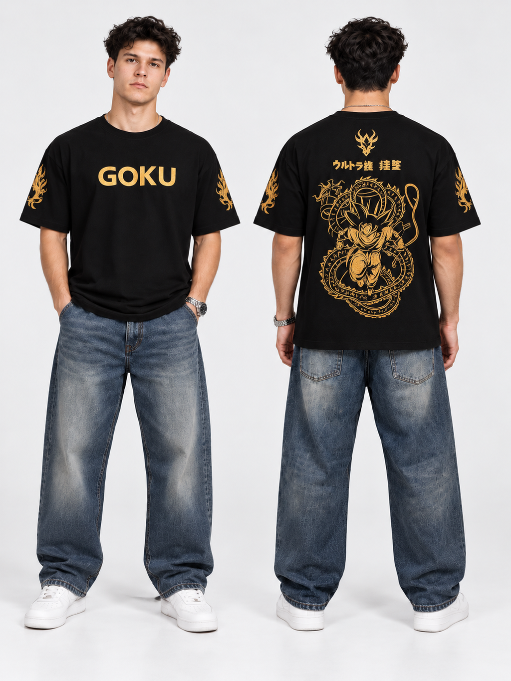 Pack of 2 - Goku & Blk_Panda Cool