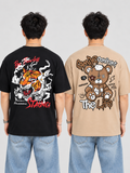CRAZYBEE || Pack of 2 - Blk-Fearless & Bei_Smile-Deal