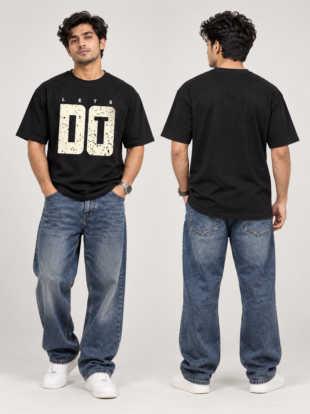 CRAZYBEE || Pack Of 2 = Bei_Ground + Blk_DoIt-Deal