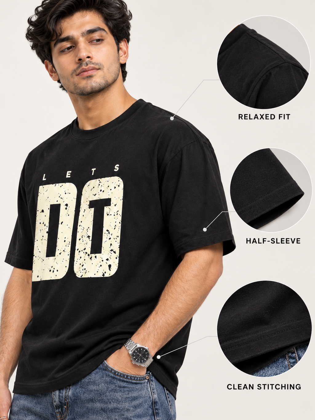 CRAZYBEE || Pack Of 2 = Bei_Ground + Blk_DoIt-Deal