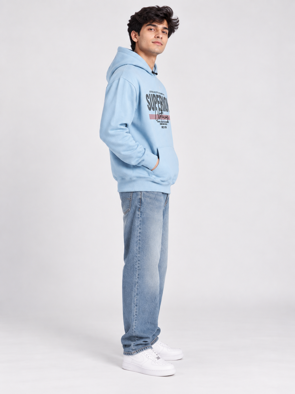 Crazybee <> Blue Superior Hoodie