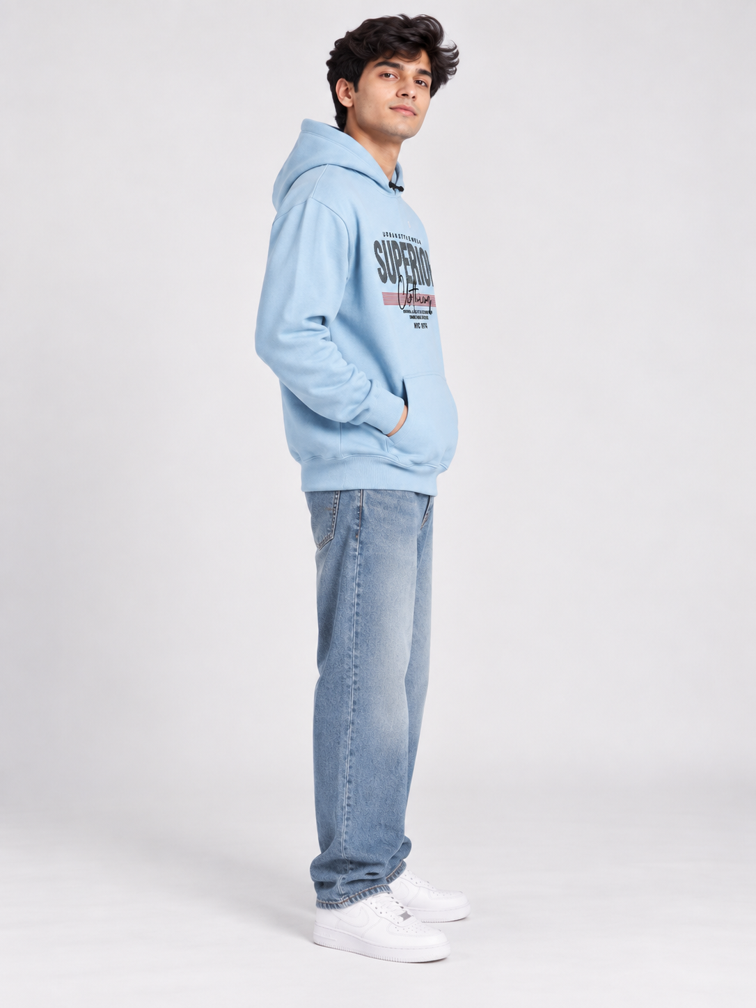 Crazybee <> Blue Superior Hoodie