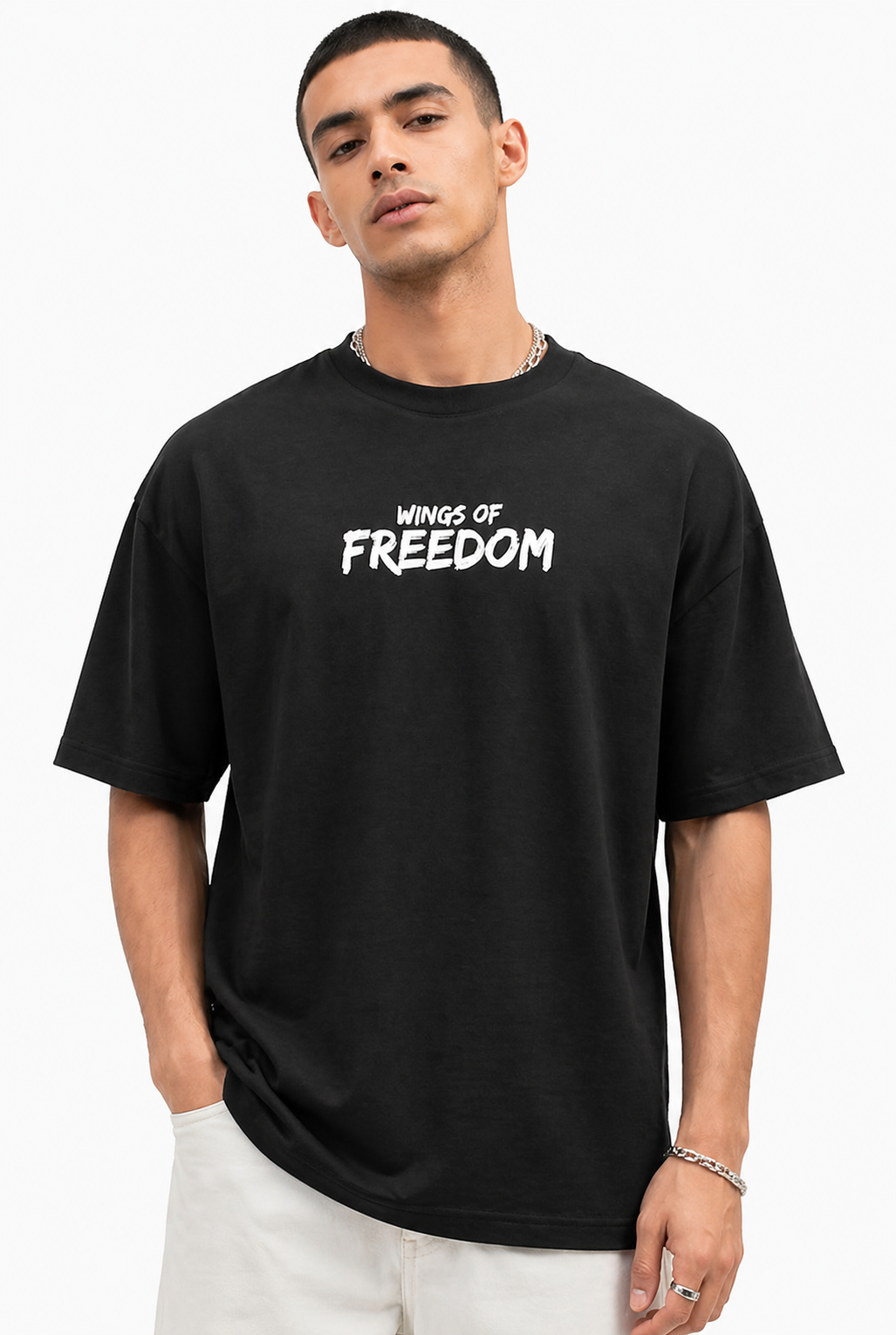 Crazybee <> Pack Of 2 -{ Blk_WingsFreedom ,& Beige Madness}
