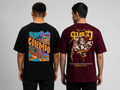 Pack of 2 Tshirt <> Blk_Colorado + Maroon_Slayer-Deal