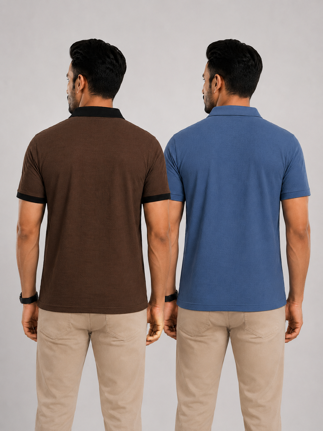 Pack of 2 Polo (Citizen Brown/Blk  & Blue Diamond Self) - Deal