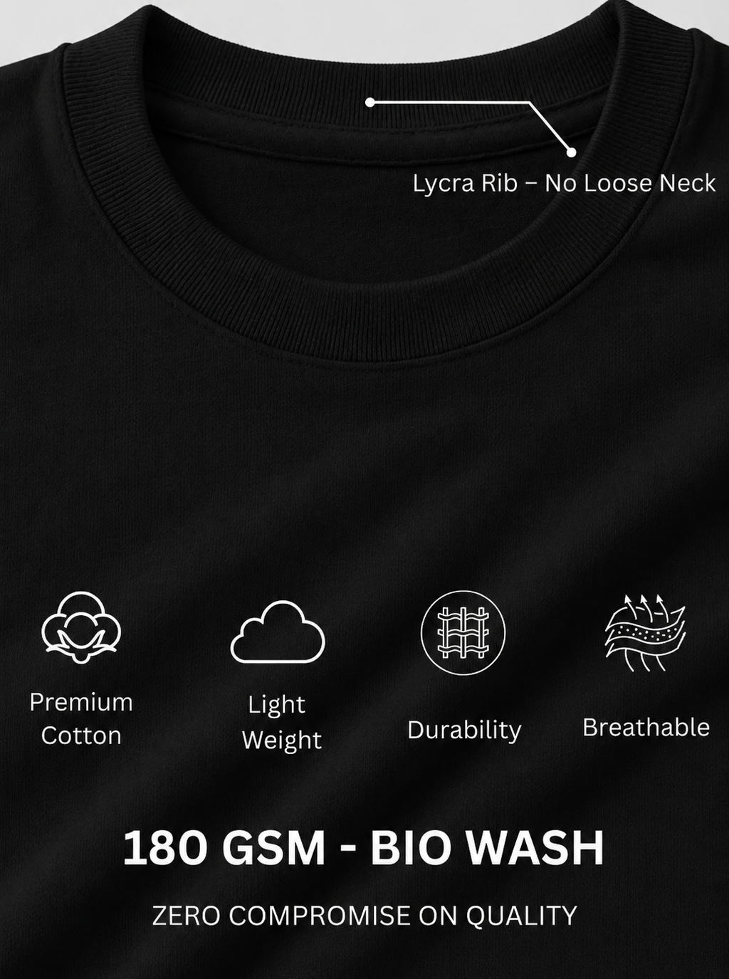 Pack of 2 Plain Tshirt (Pista + Black)