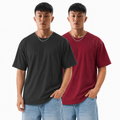 Pack of 2 plain Tshirt (Maroon & Grey)