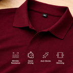 Pack of 2 Polo -- (Beige && Maroon)