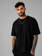 Pack of 2 plain tshirt (Yellow & Black)