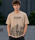 tshirt for men Beige _Ground