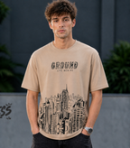 tshirt for men Beige _Ground
