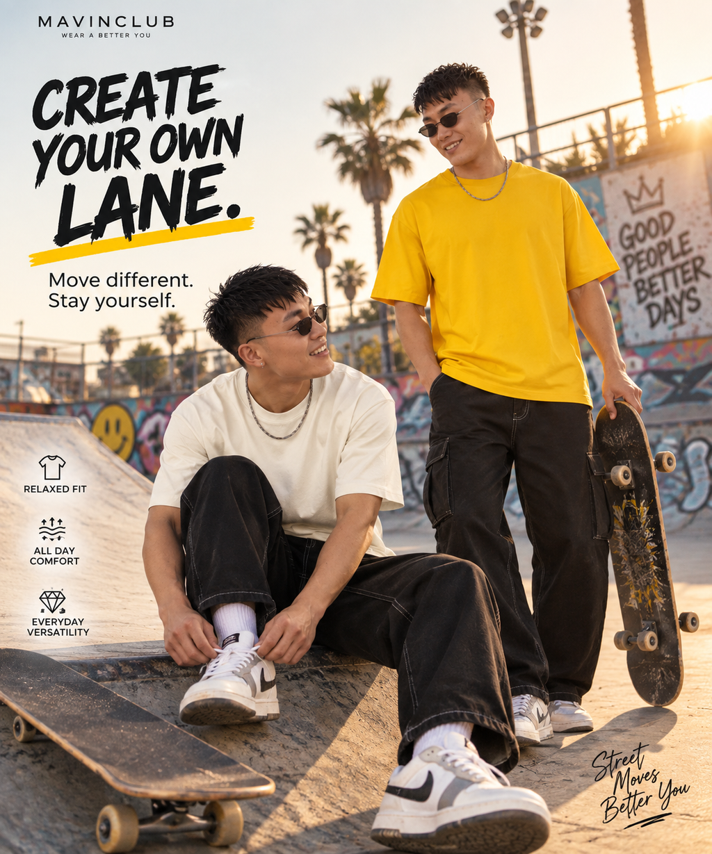 Pack of 2 Solid Tshirt (Yellow & Off white)