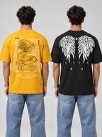 CRAZYBEE || PO2 printed- Yellow Dragon +Wings Of Freedom
