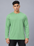 CRAZYBEE || Full Sleeve Tshirt -Pista
