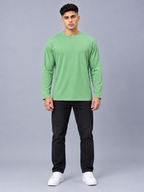 CRAZYBEE || Full Sleeve Tshirt -Pista