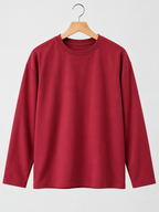 CRAZYBEE || FullSleeve Tshirt - Maroon