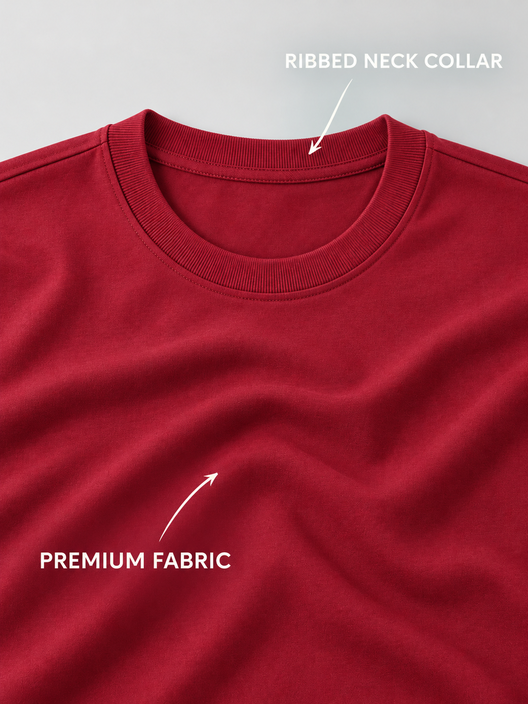 CRAZYBEE || FullSleeve Tshirt - Maroon