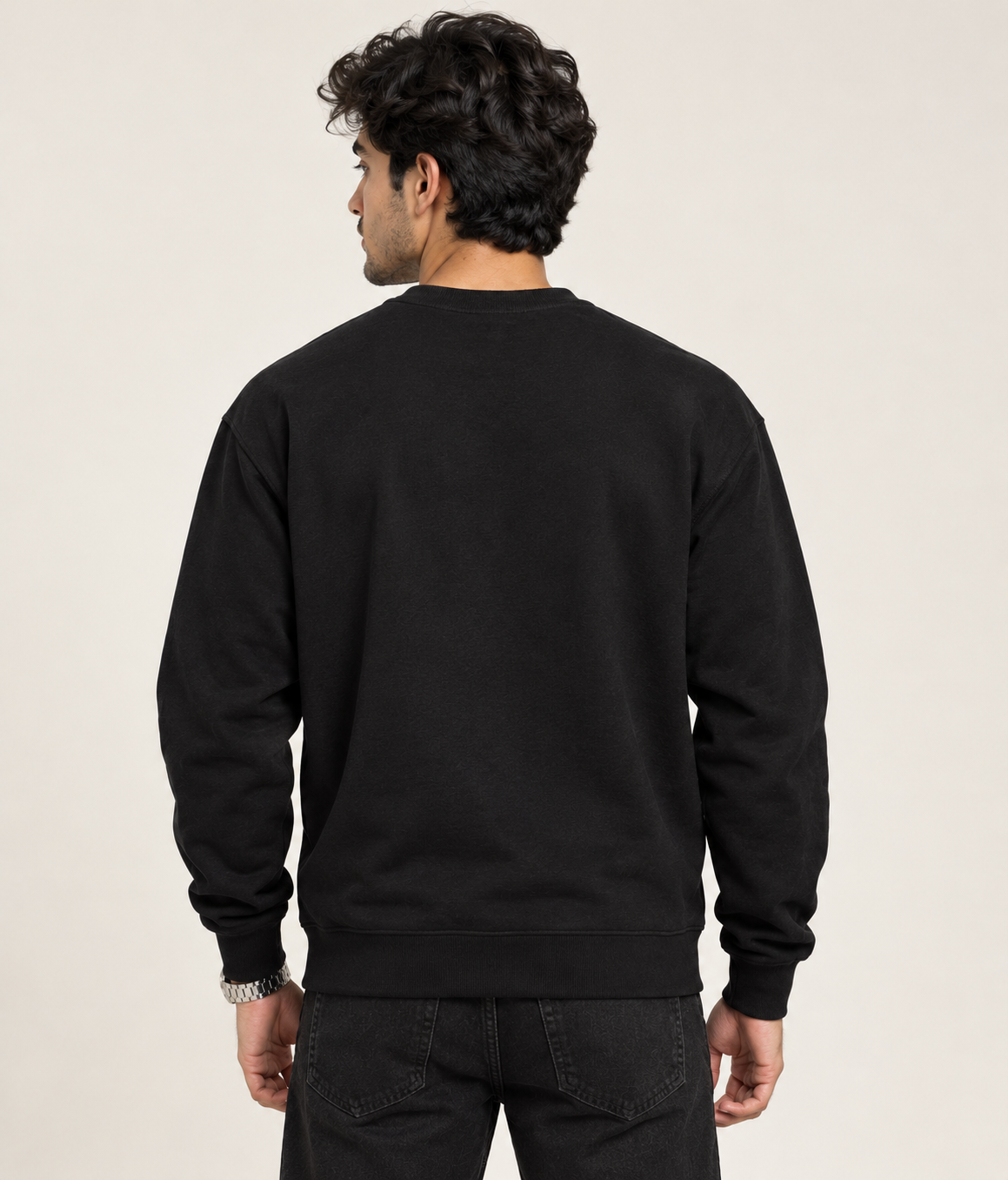 CRAZYBEE || Sweatshirt - Blk- DoItT SWS