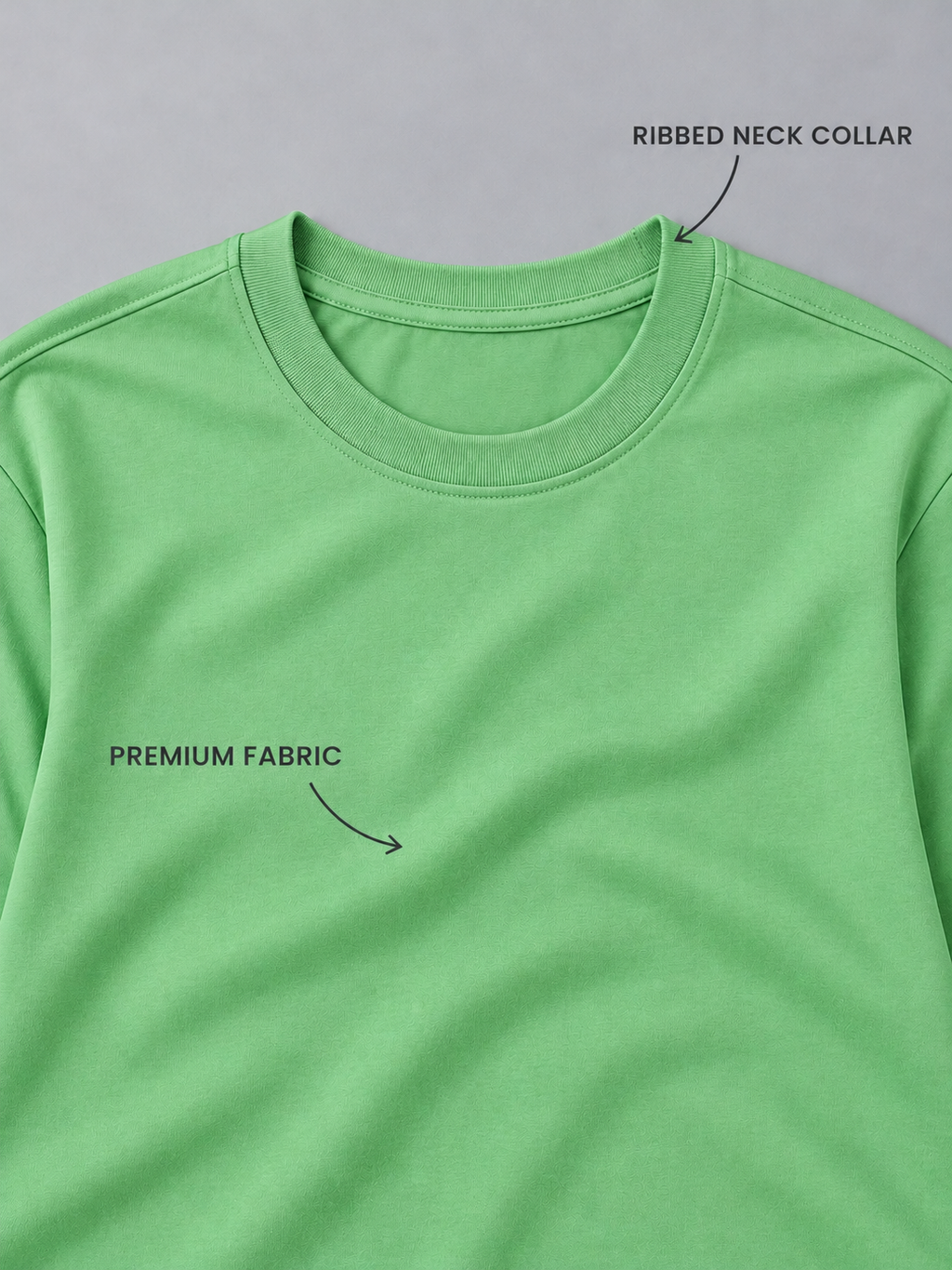 CRAZYBEE || Full Sleeve Tshirt -Pista