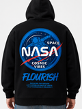 CRAZYBEE || Hoodie-Blue Nasa