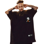 Oversized red t-shirt for men - MavinClub